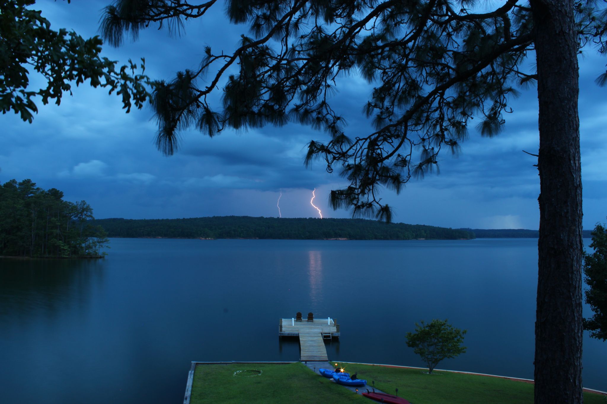 Storm on Lake Martin