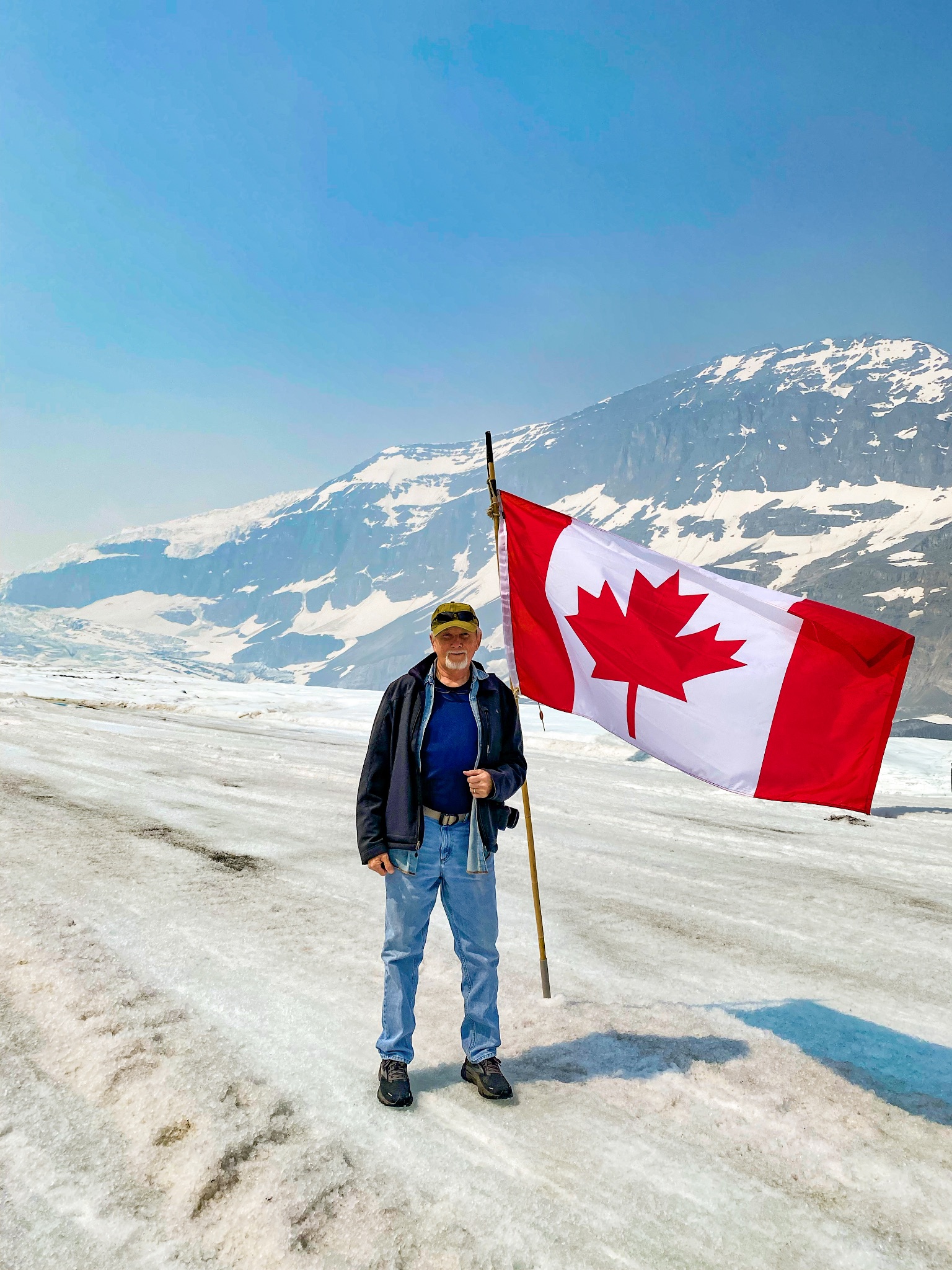 Walking on Columbia Glacier